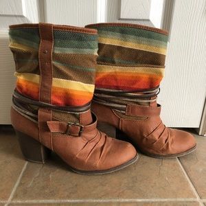 Target Mossimo Southwest Ankle Boots